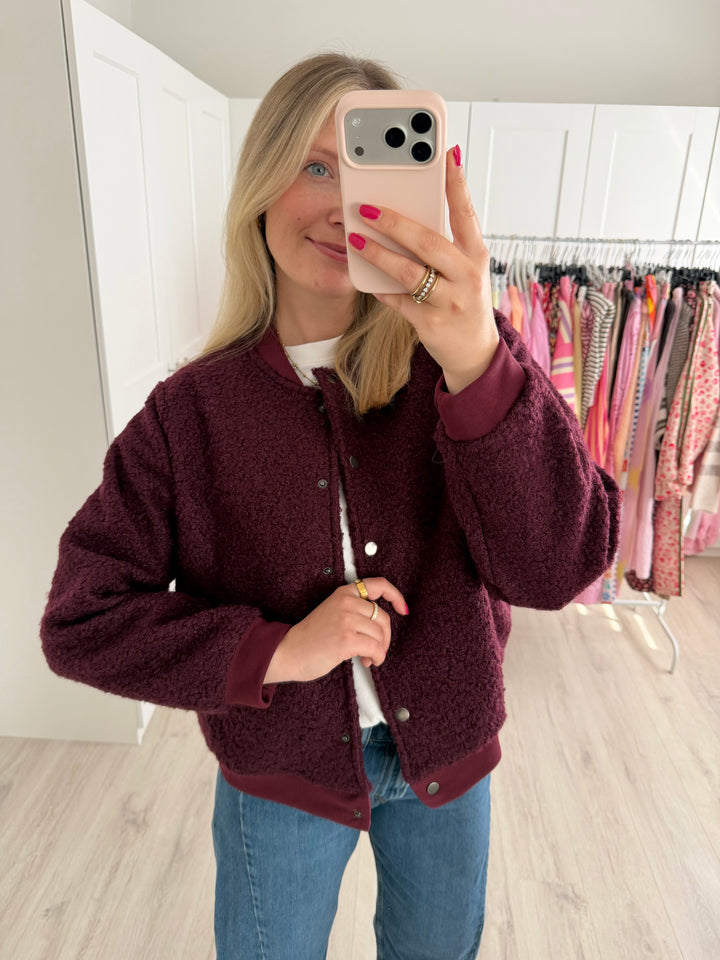 Teddy Bomberjacke
