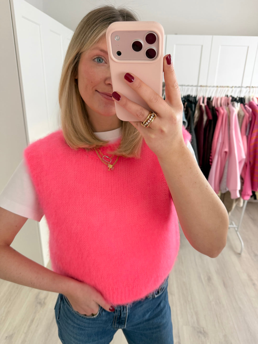 Chunky Mohair Pullunder