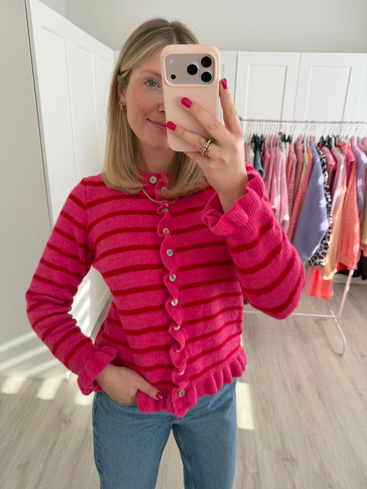 Cute Ruffle Cardigan