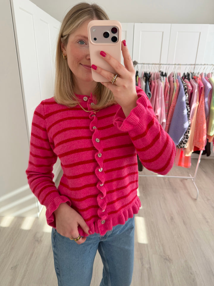 Cute Ruffle Cardigan