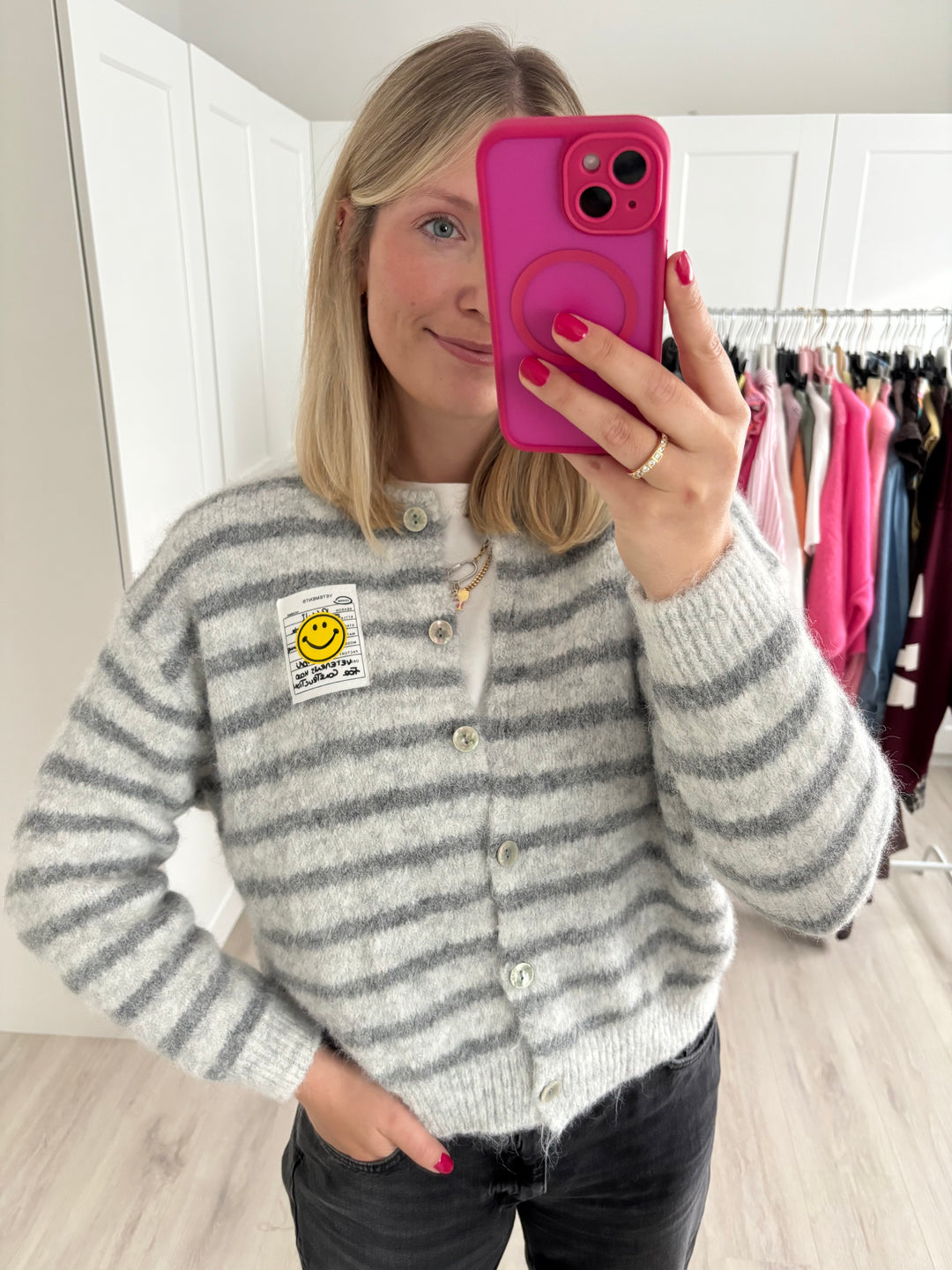 Cardigan Happy Stripes