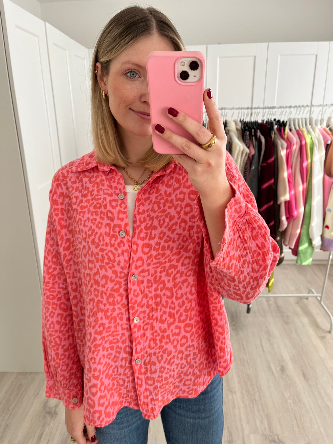 Musselinbluse Leo Love
