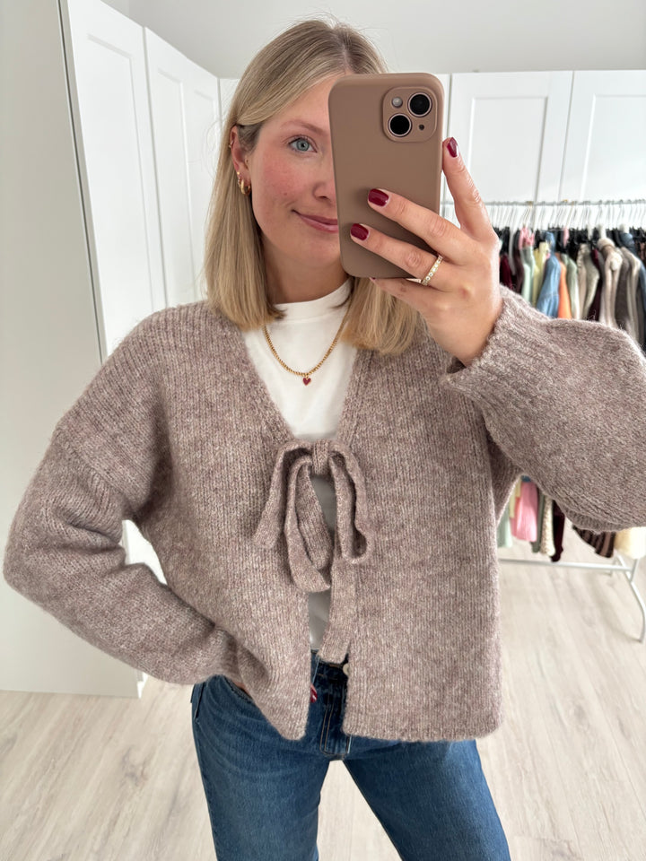 Chunky Knot Cardigan