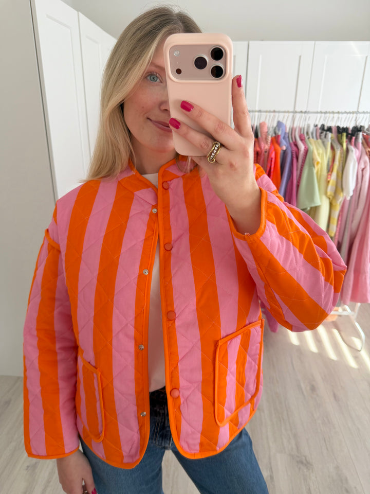 Bold Stripes Jacke