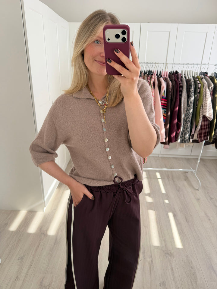 Wide Leg Suit Hose