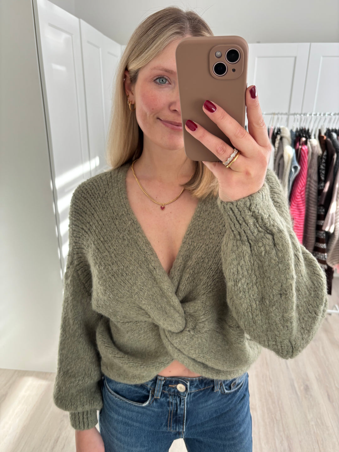 Twisted Knot Pullover