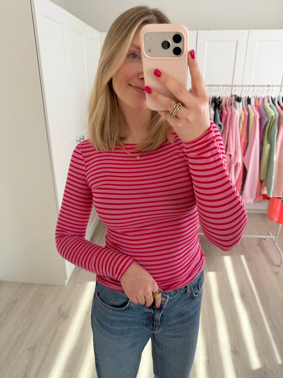 Striped Cashmere Longsleeve