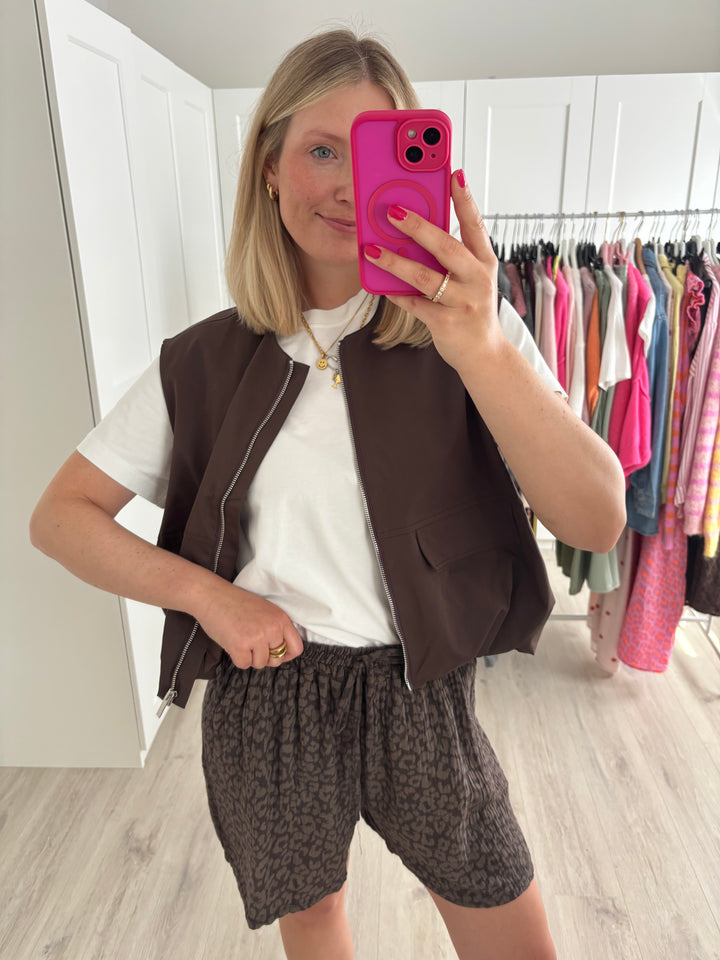 Musselin-Shorts Leo Love