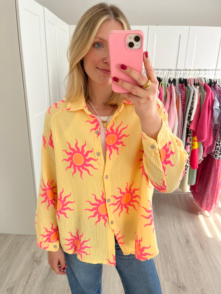 Musselinbluse Sunshine