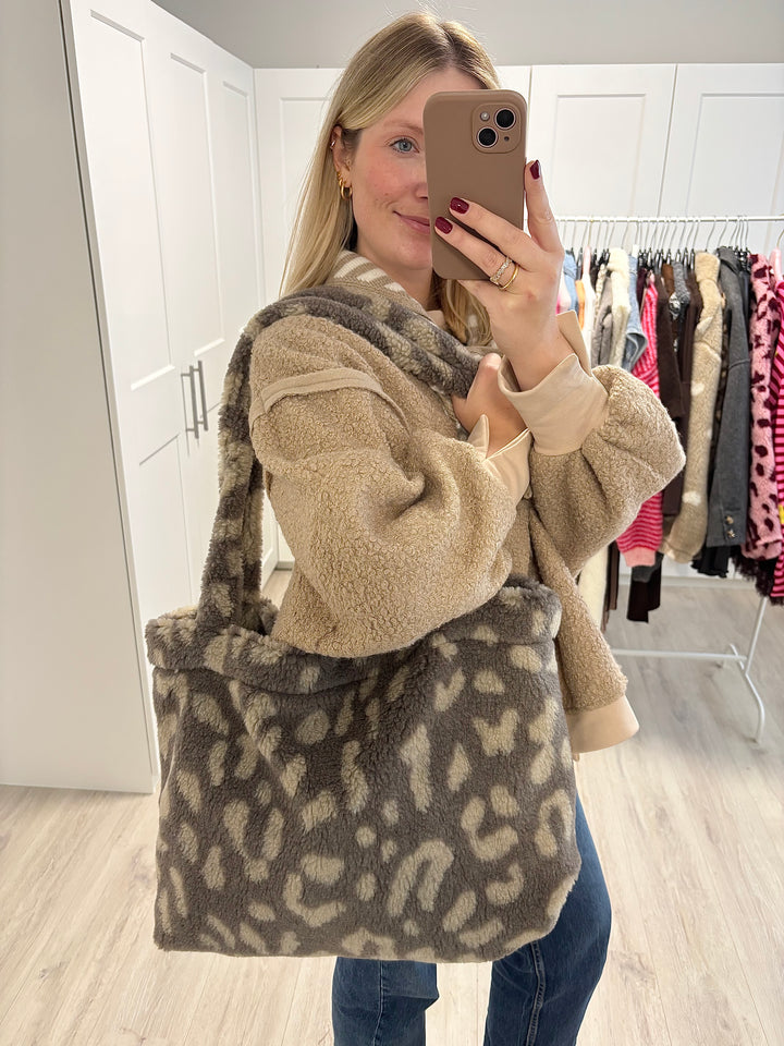 Leo Shopper Taupe