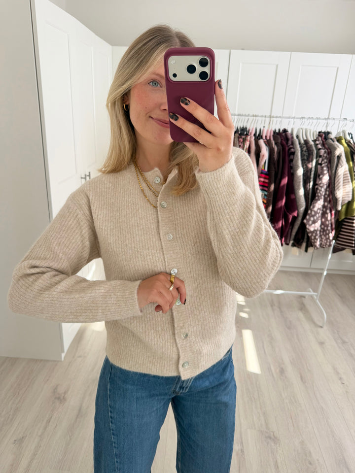 Basic Ripped Cardigan