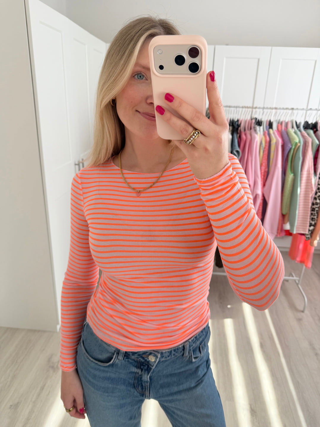Striped Cashmere Longsleeve