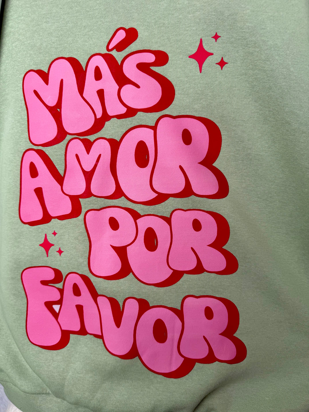 Sweater Amor por favor - Mint