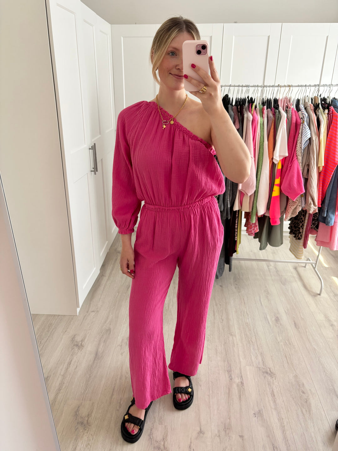 Jumpsuit Hot Summer - Pink