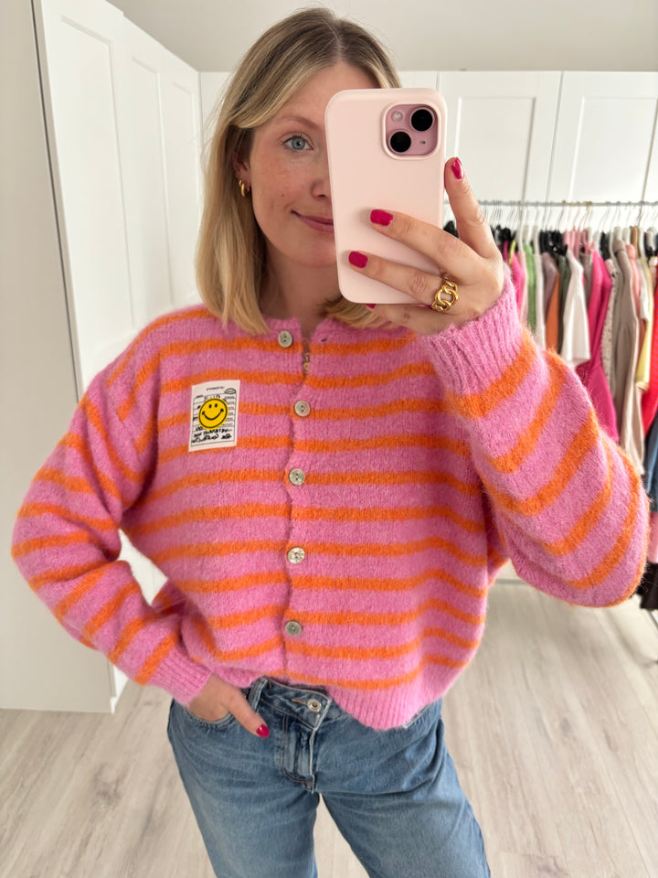 Cardigan Happy Stripes