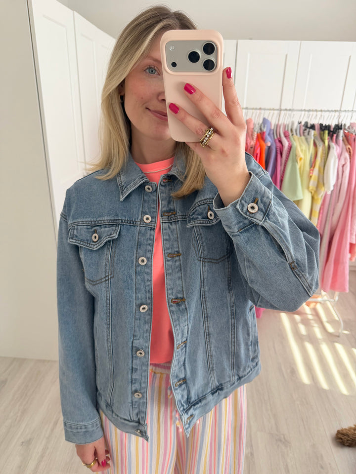 Palm Trees Jeansjacke
