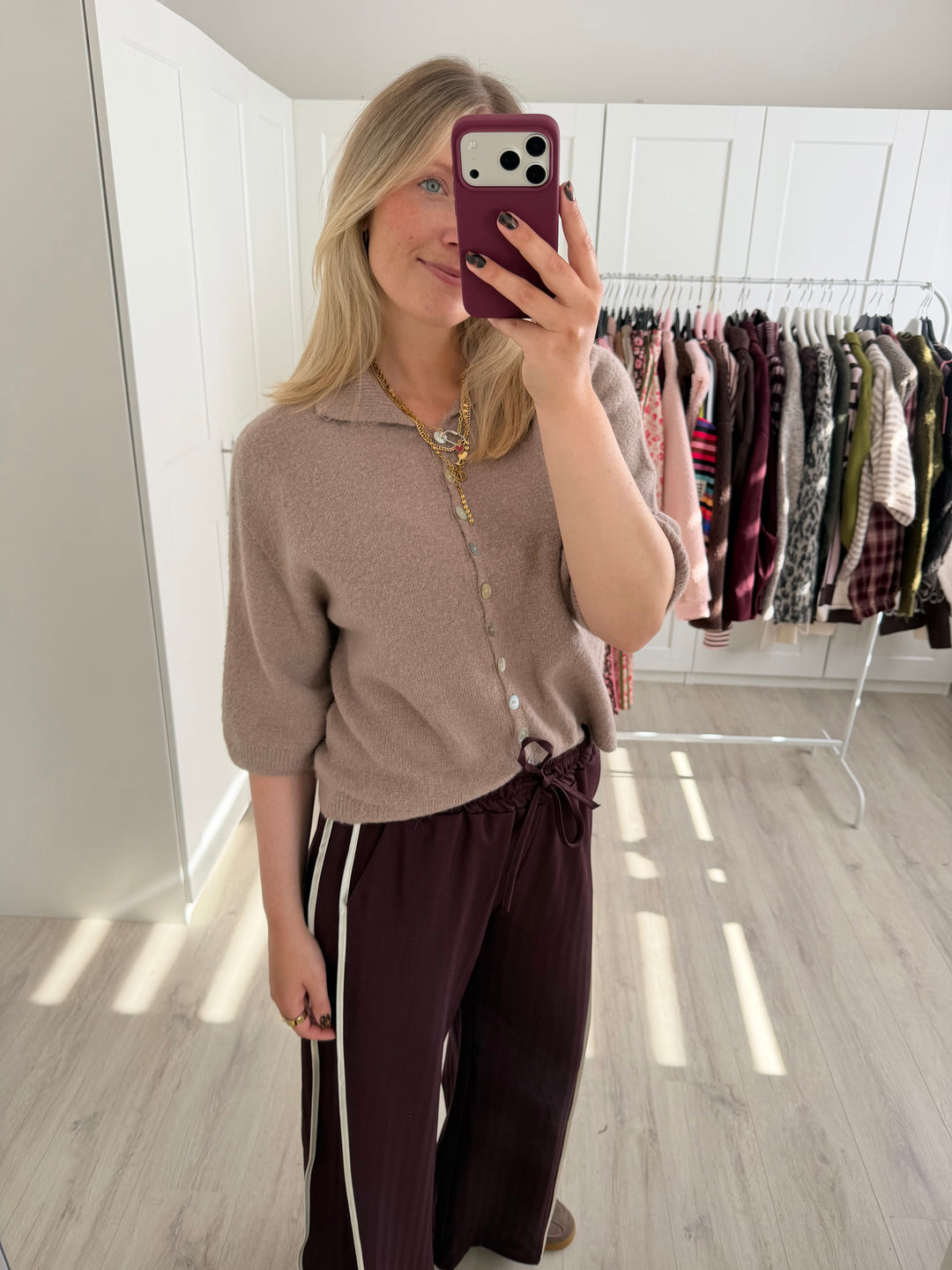 Wide Leg Suit Hose