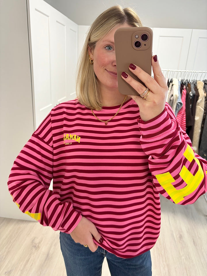 Namaste Stripes Sweater