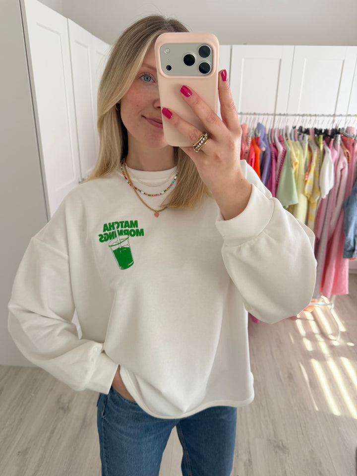 Matcha Mornings Sweater