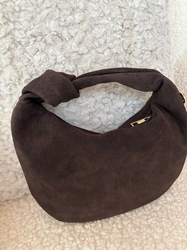 Knot Suede Bag