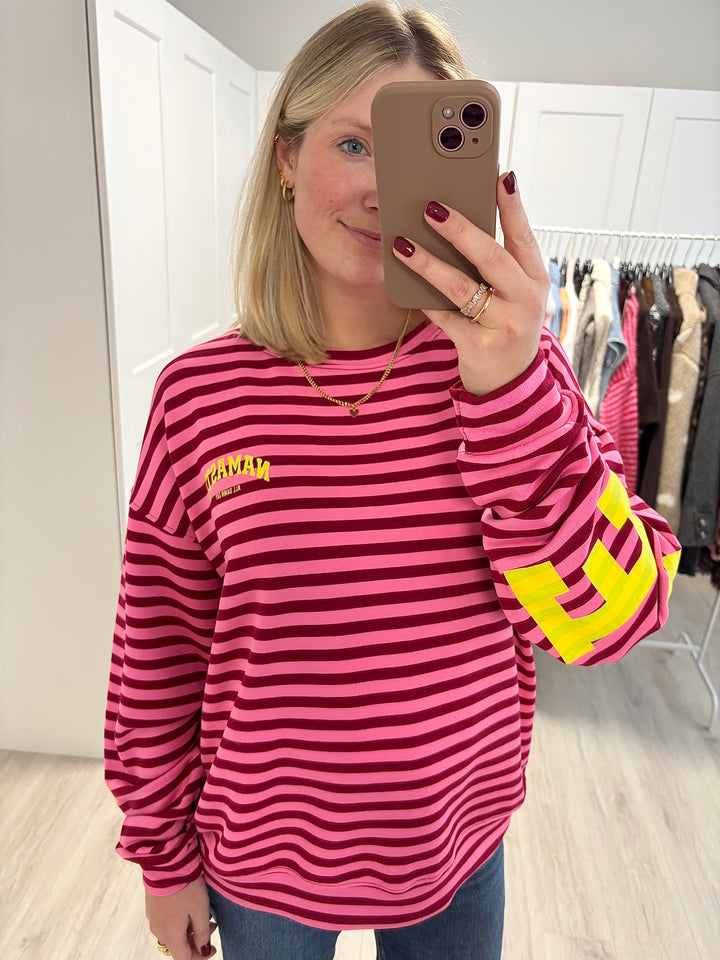 Namaste Stripes Sweater
