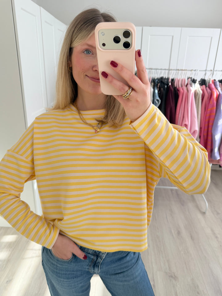 Happy Stripes Sweater (kurz)