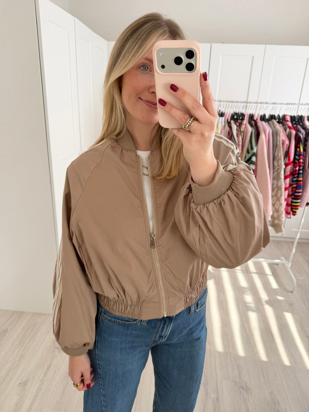 Zipper Bomberjacke