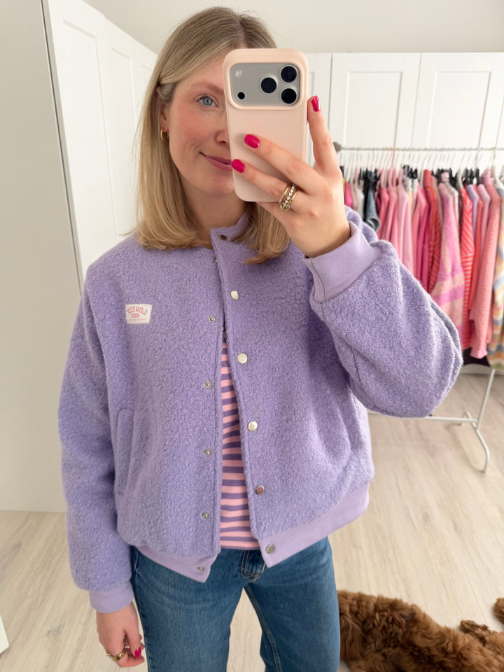 Teddy Bomberjacke Lovely