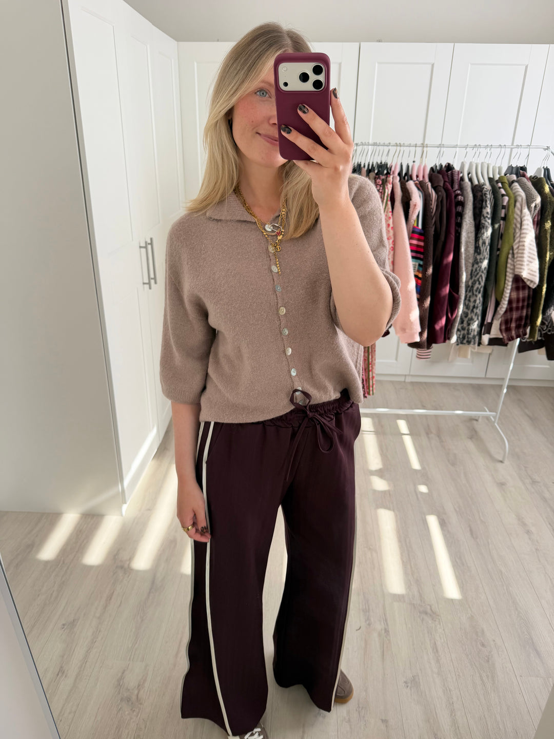 Wide Leg Suit Hose