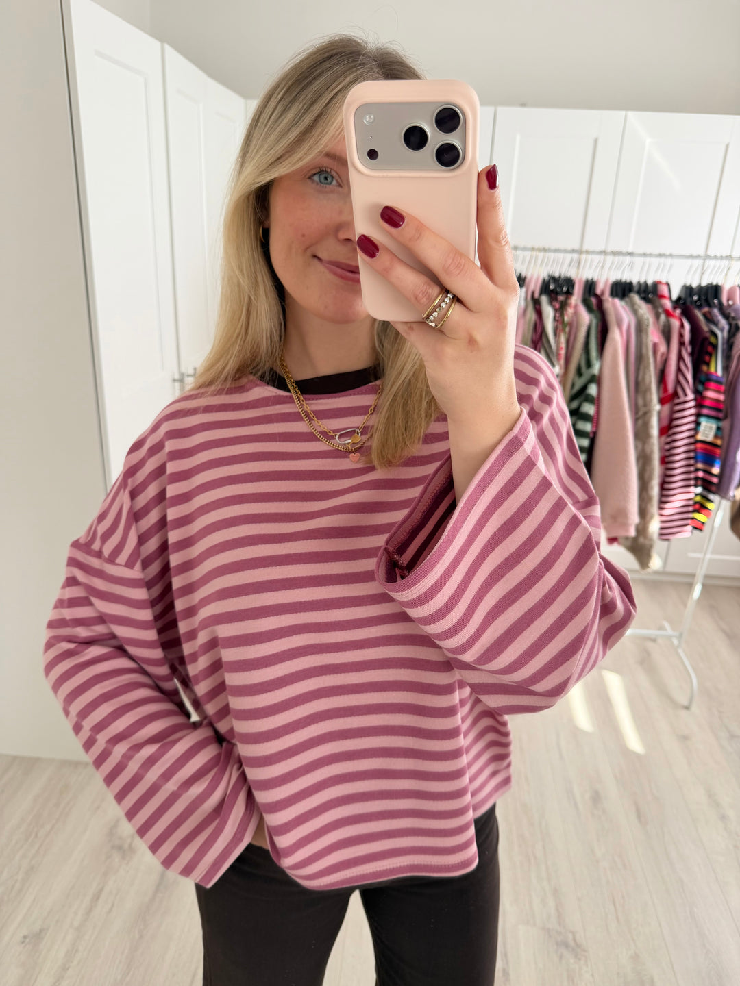 Basic Striped Sweater