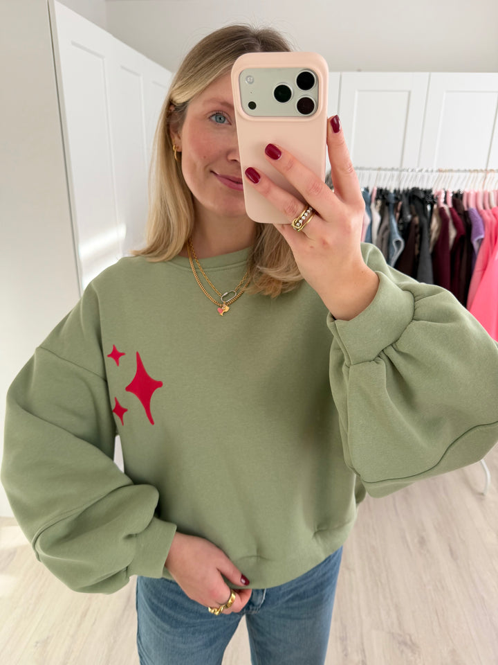 Sweater Amor por favor - Mint