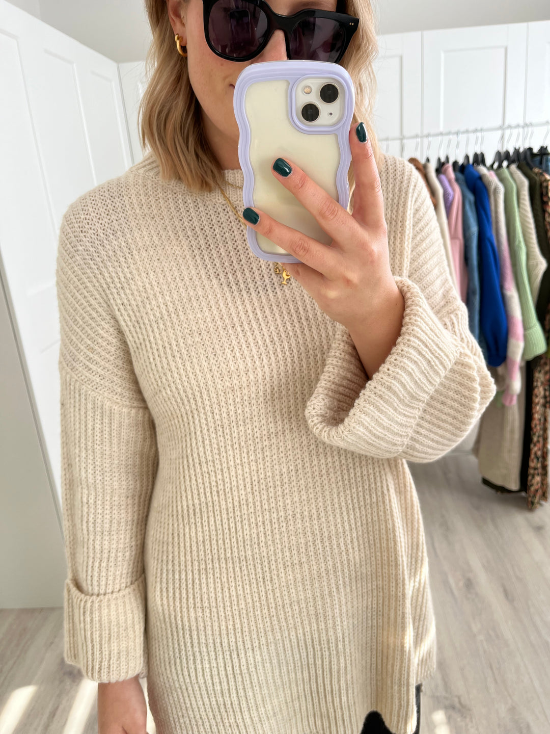 Pullover Casual - Beige