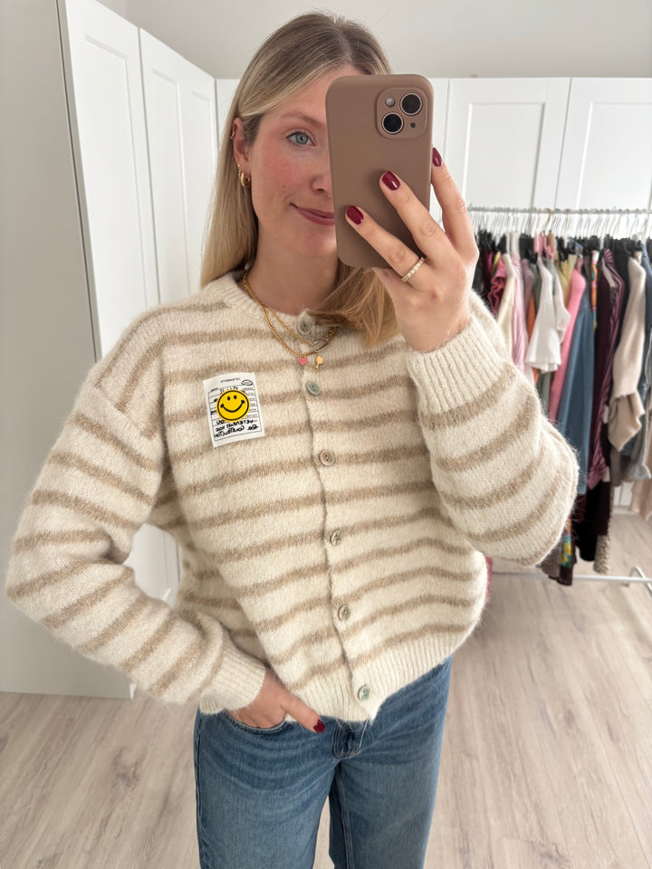 Cardigan Happy Stripes