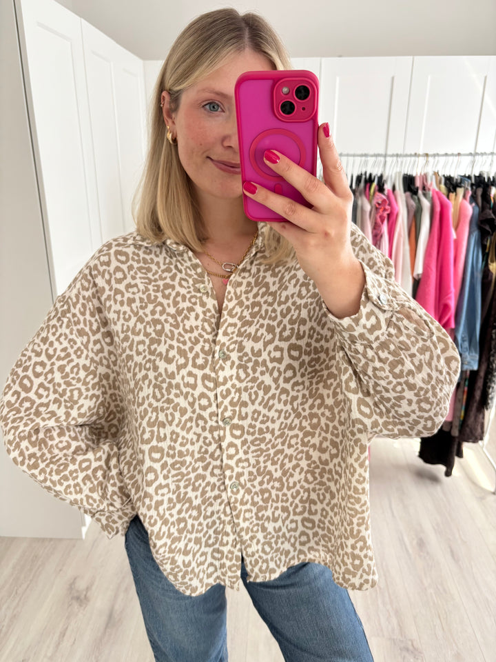 Musselinbluse Leo Love