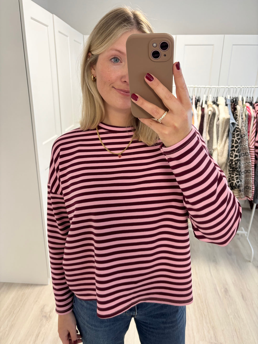 Happy Stripes Sweater (kurz)