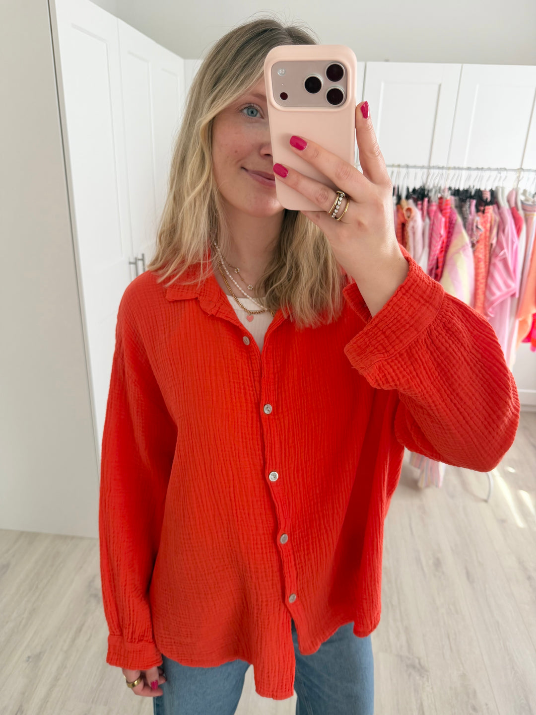 Musselinbluse Summer Time