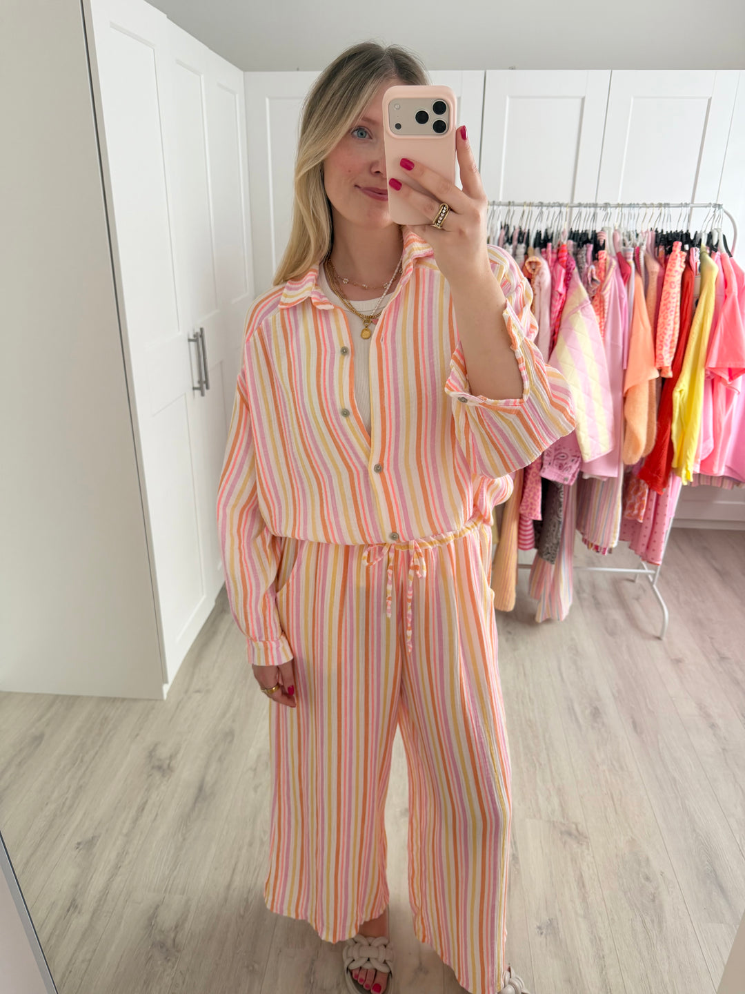 Musselinhose Happy Stripes