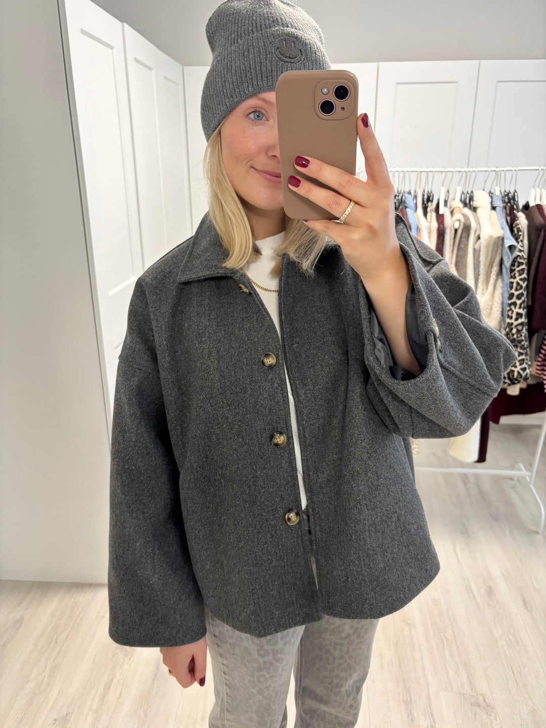 Oversized Cabanjacke