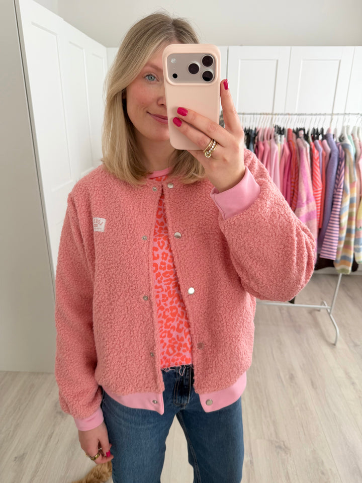 Teddy Bomberjacke Lovely