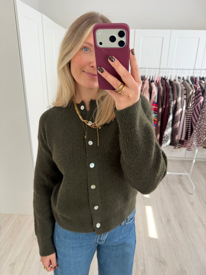 Basic Ripped Cardigan
