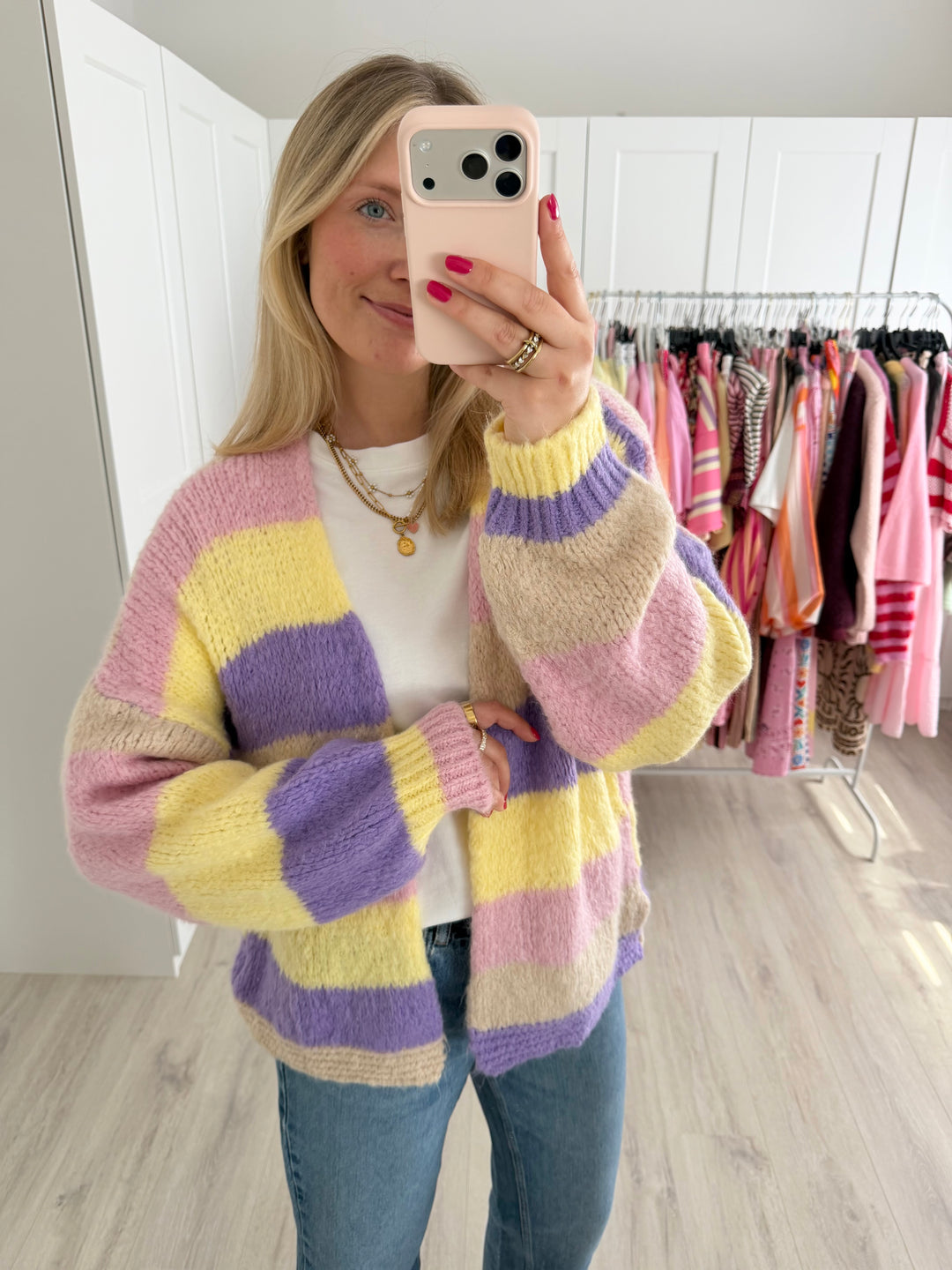 Chunky Stripes Cardigan