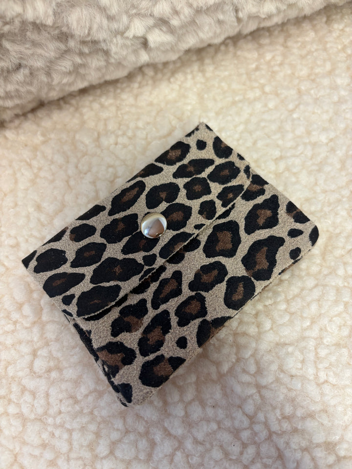 Suede Geldbörse Mini