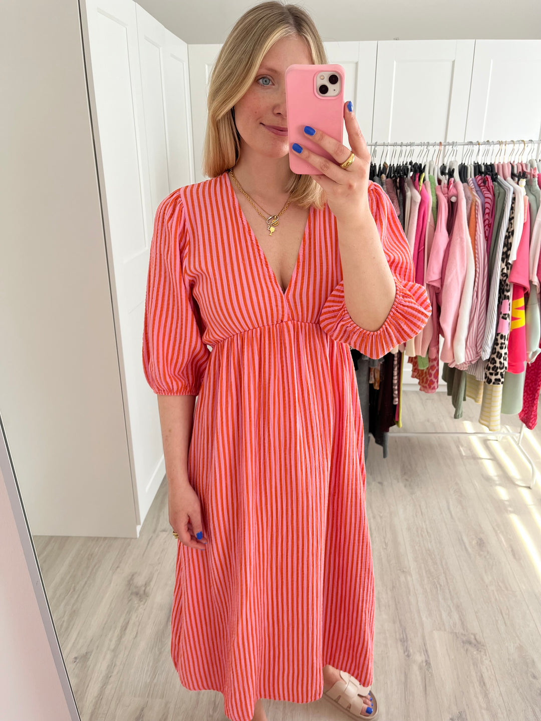 Musselinkleid Summer Mood - Gestreift