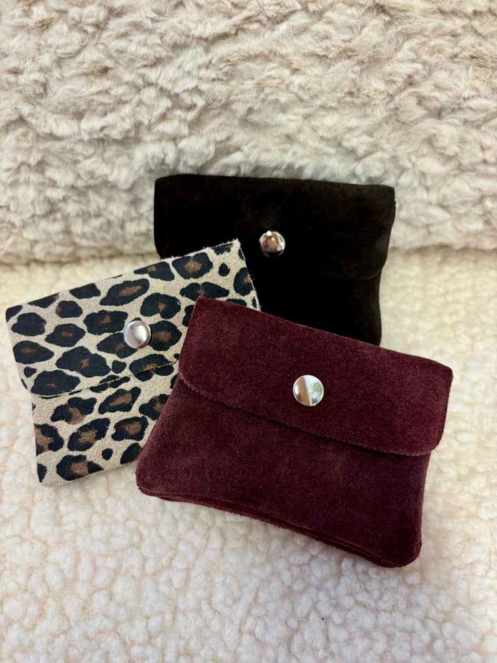 Suede Geldbörse Mini