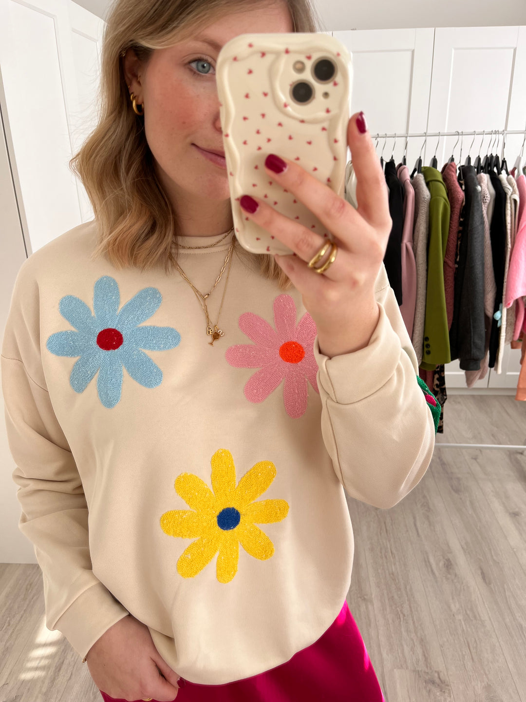 Sweater Flowers