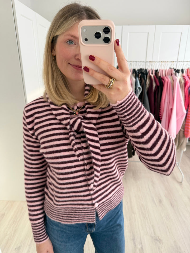 Supersoft Basic Striped Cardigan