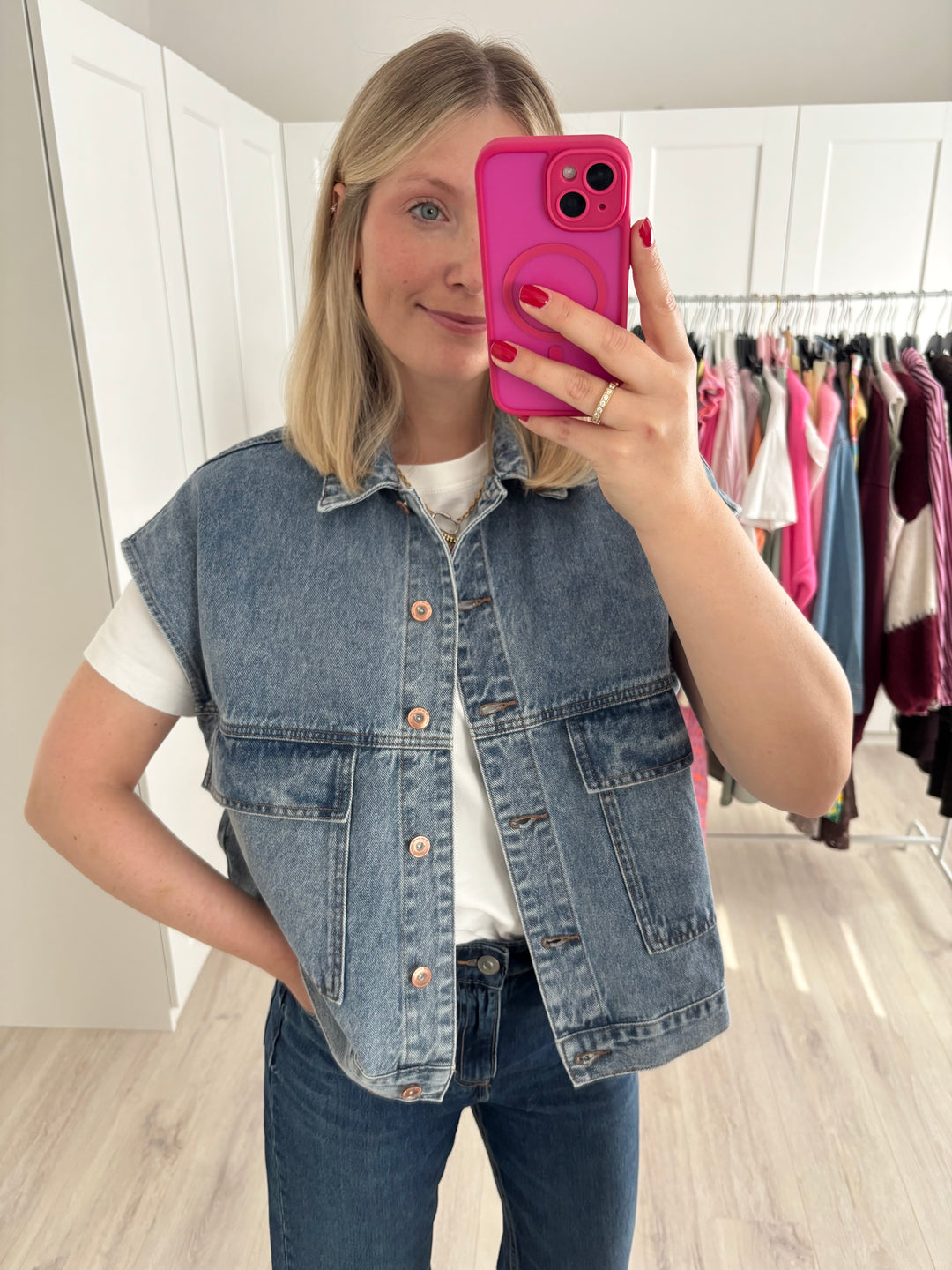 Jeansweste Ria