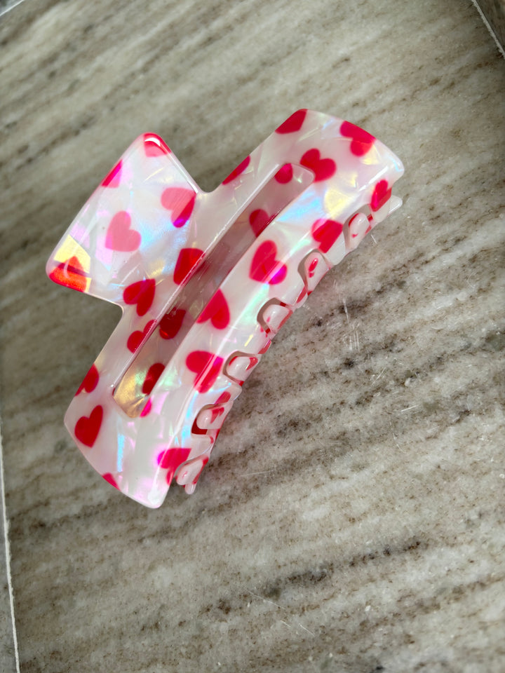 Haarklammer Hearts
