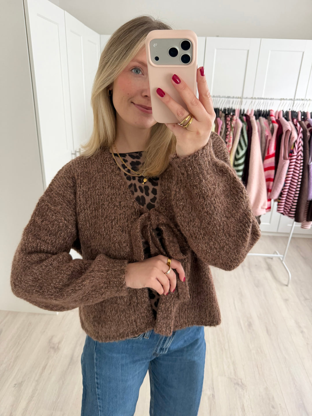 Chunky Knot Cardigan
