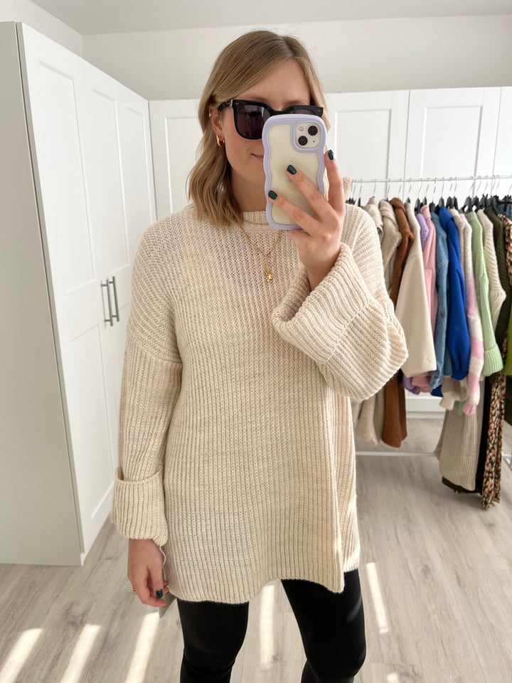 Pullover Casual - Beige